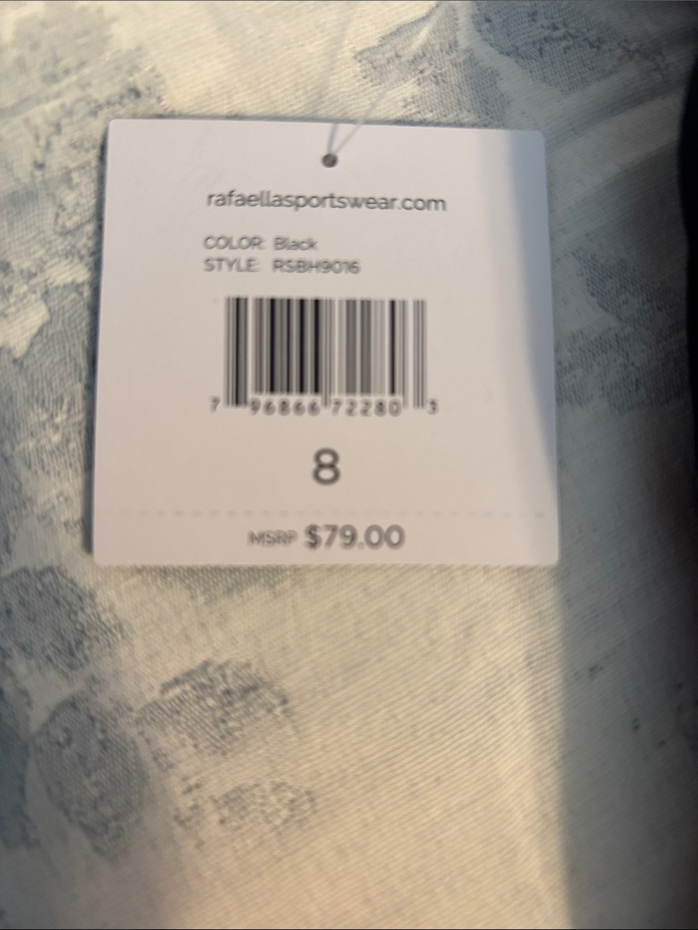 Rafaella Black Straight-Leg Dress Pants - Picture 6 of 6
